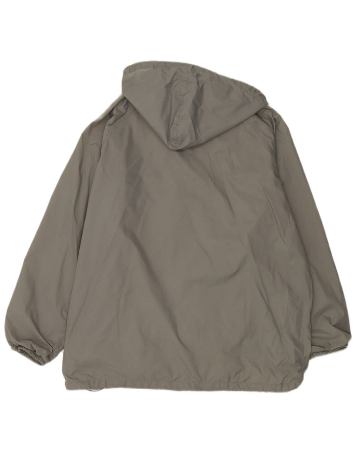 Champion Mens Hooded Rain Jacket UK 44 2XL Grey
