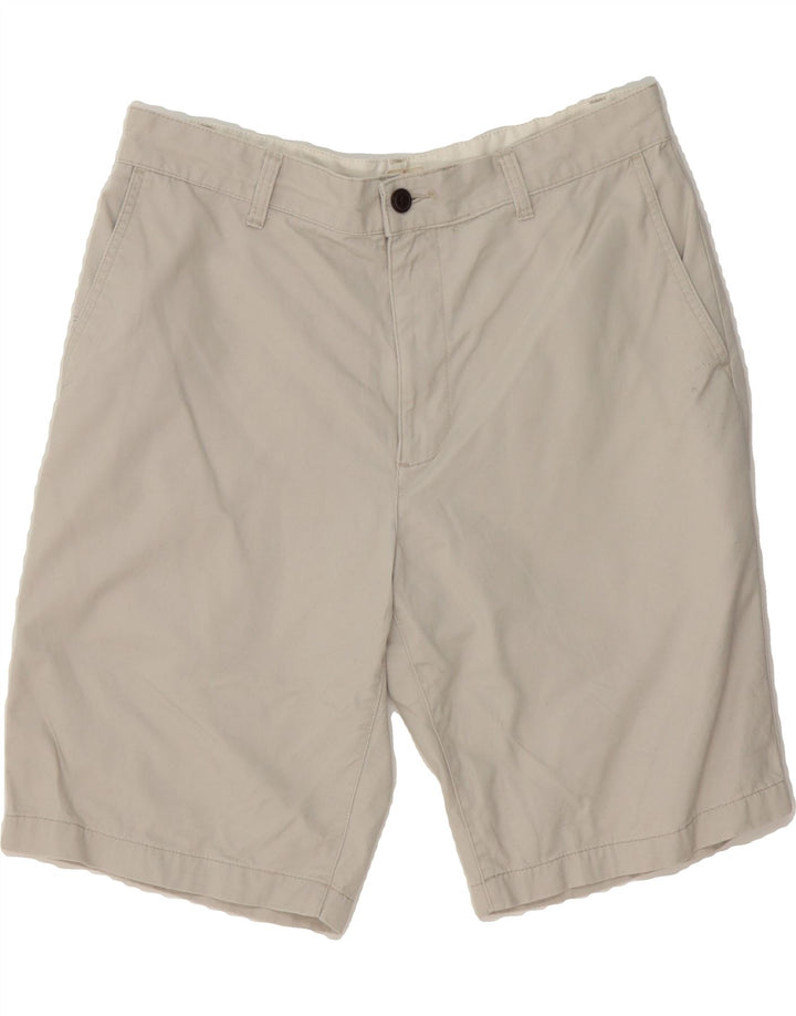 DOCKERS Mens Cargo Shorts W33 Medium Off White Cotton Vintage Dockers and Second-Hand Dockers from Messina Hembry 