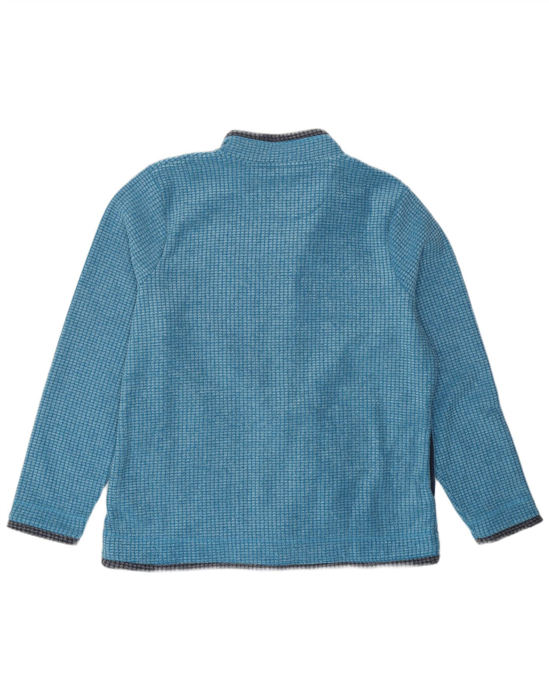 Weird Fish Womens Loose Fit Fleece Jacket UK 18 XL Blue Polyester