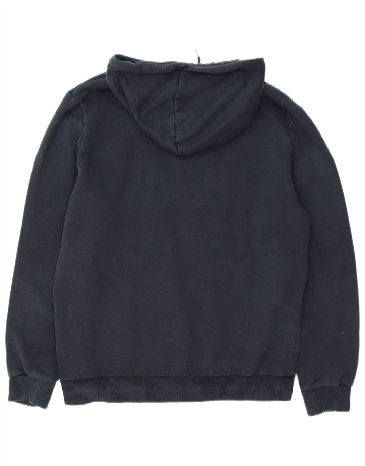 Puma Mens Hoodie Jumper Medium Black Cotton