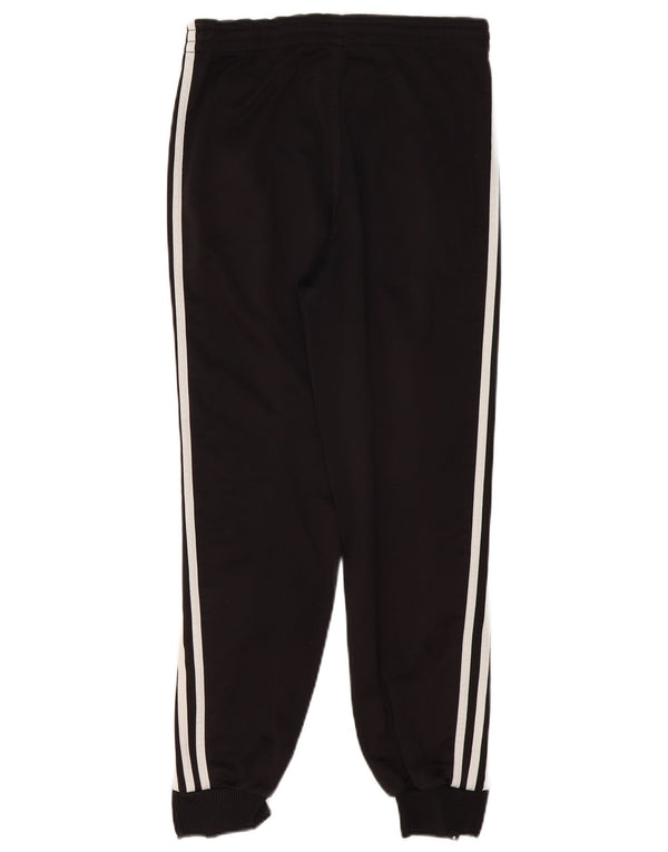 ADIDAS Womens Tracksuit Trousers Joggers UK 14 Medium  Black