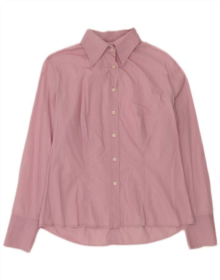 Benetton Womens Shirt UK 18 XL Pink