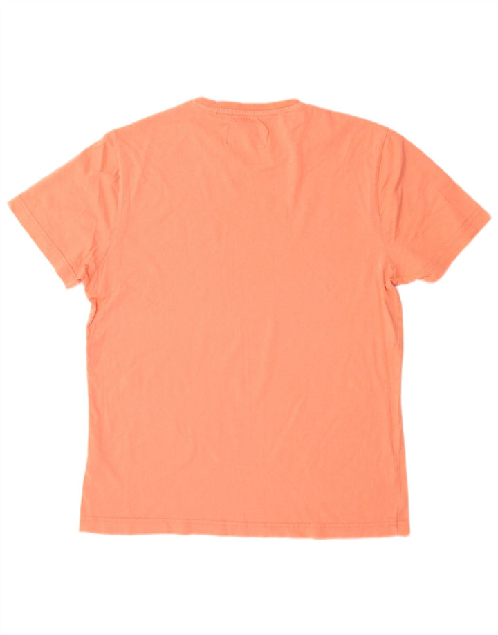 Penguin Mens T-Shirt Top Medium Pink Cotton
