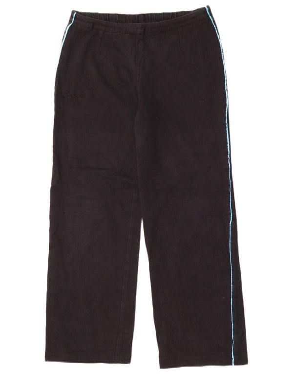 AUSTRALIAN L'ALPINA Womens Tracksuit Trousers IT 46 Large Black