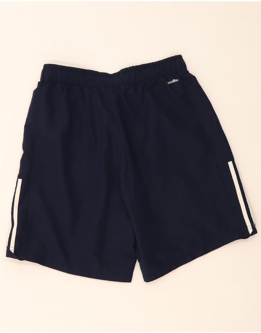 ADIDAS Mens Climalite Sport Shorts Medium  Navy Blue Polyester