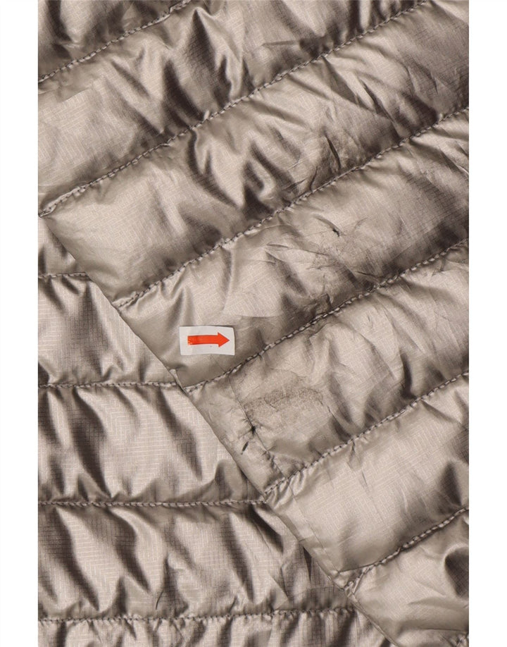 NIKE Mens USA 2014 Olympic Aeroflot Padded Jacket UK 40 Large Silver