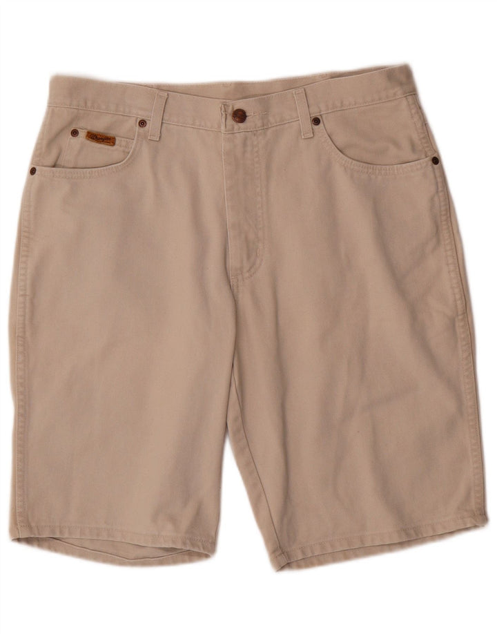 WRANGLER Mens Casual Shorts W34 Large Beige