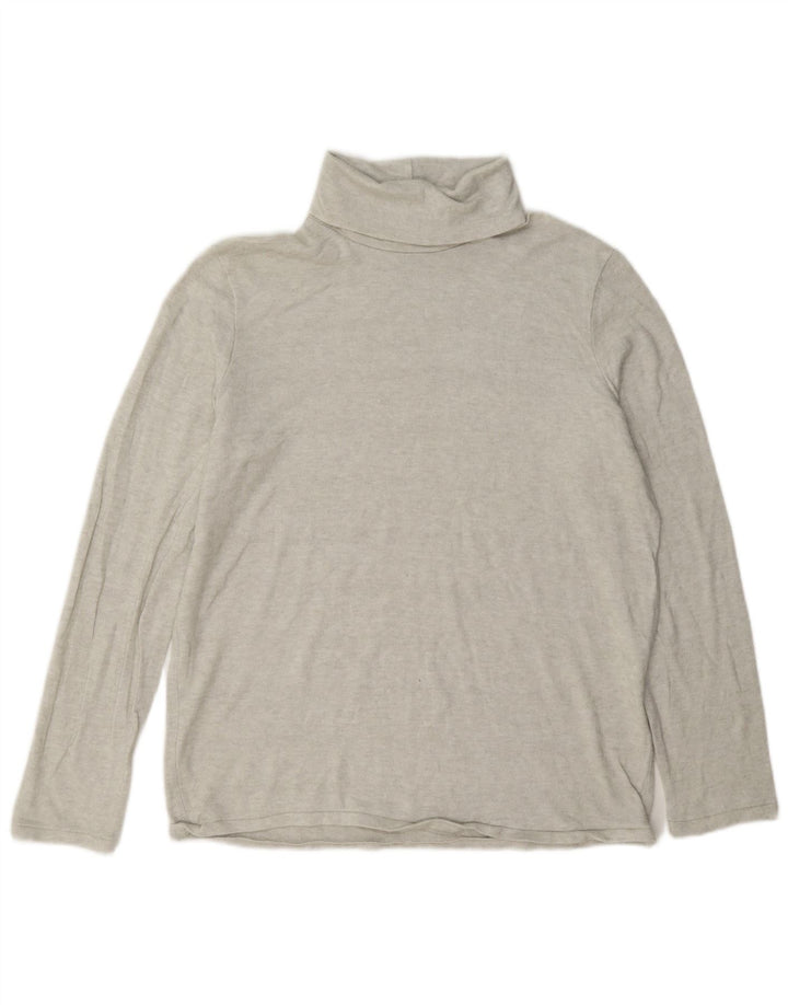 Zara Womens Top Long Sleeve UK 18 XL Grey