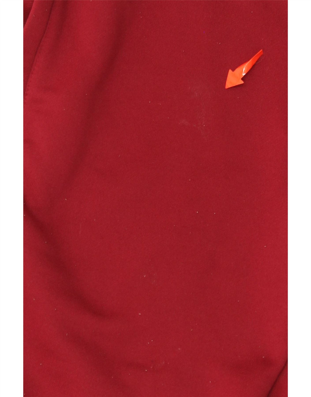 ADIDAS Mens Tracksuit Trousers Joggers XS Burgundy Polyester