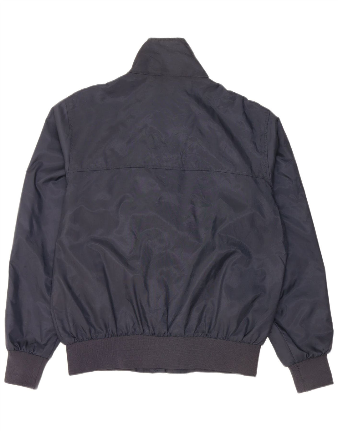 LEE Mens Bomber Jacket UK 40 Large Navy Blue Polyamide