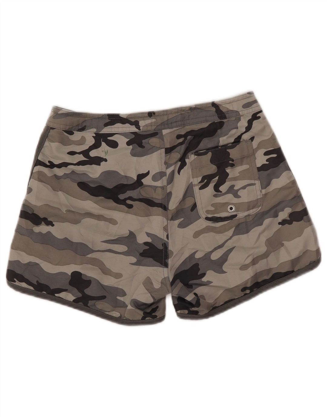 VANS Womens Casual Shorts W27 Small  Grey Camouflage