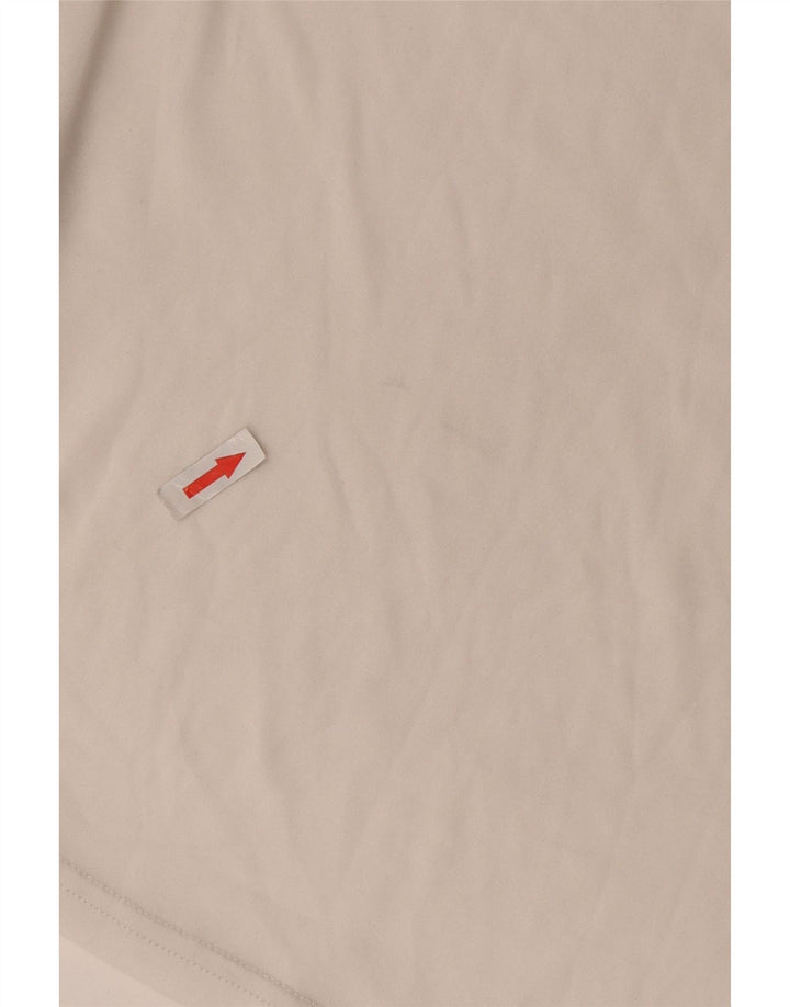 Under Armour Mens T-Shirt Top Small White Colourblock Polyester