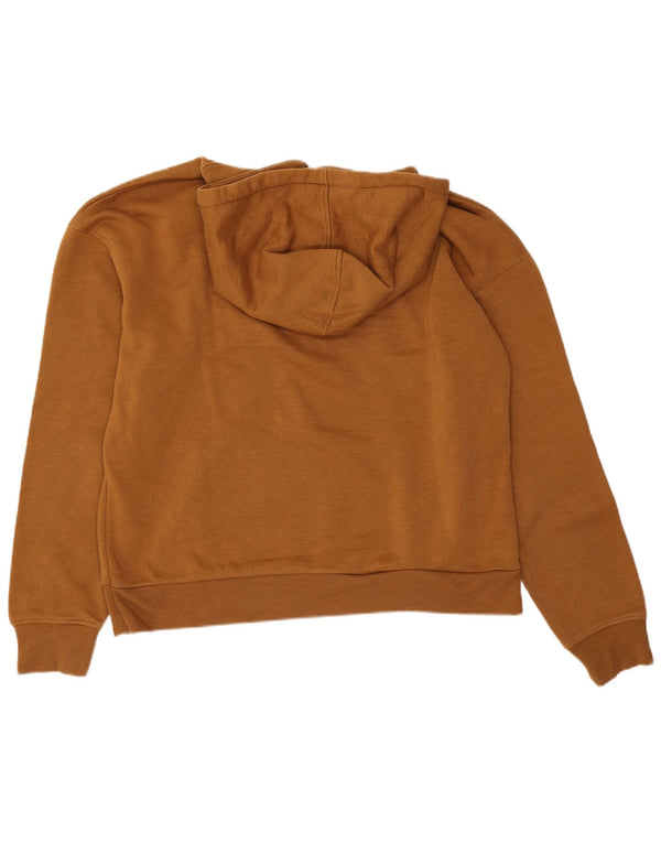 Jack & Jones Mens Graphic Hoodie Jumper 2XL Brown