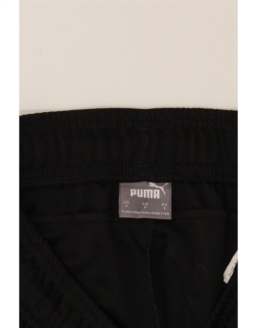 PUMA Mens Tracksuit Trousers Small  Black Colourblock Polyester Vintage Puma and Second-Hand Puma from Messina Hembry 