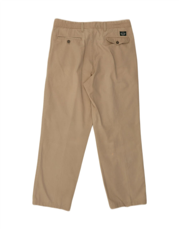DOCKERS Mens Pegged Chino Trousers W34 L29 Beige Vintage Dockers and Second-Hand Dockers from Messina Hembry 