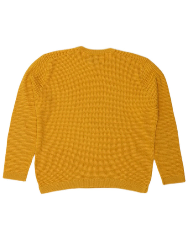 Zara Boys Crew Neck Jumper Sweater 9-10 Years Yellow