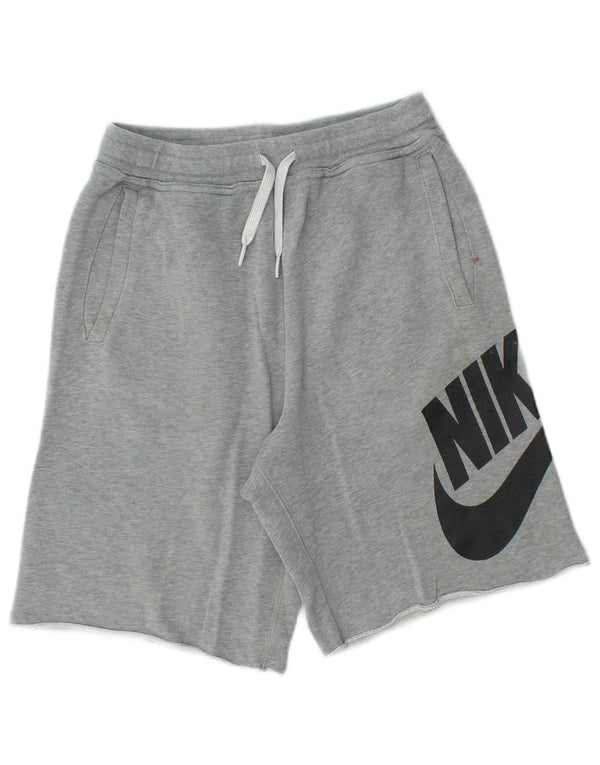 Nike Boys Graphic Sport Shorts 12-13 Years Large  Grey Cotton