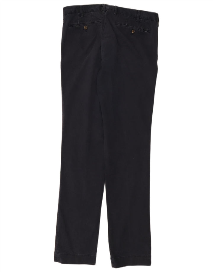 POLO RALPH LAUREN Mens Stretch Slim Fit Suit Trousers W33 L34 Navy Blue