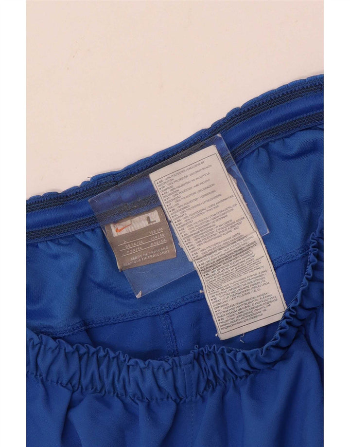 Nike Mens Sport Shorts Large Blue Polyester