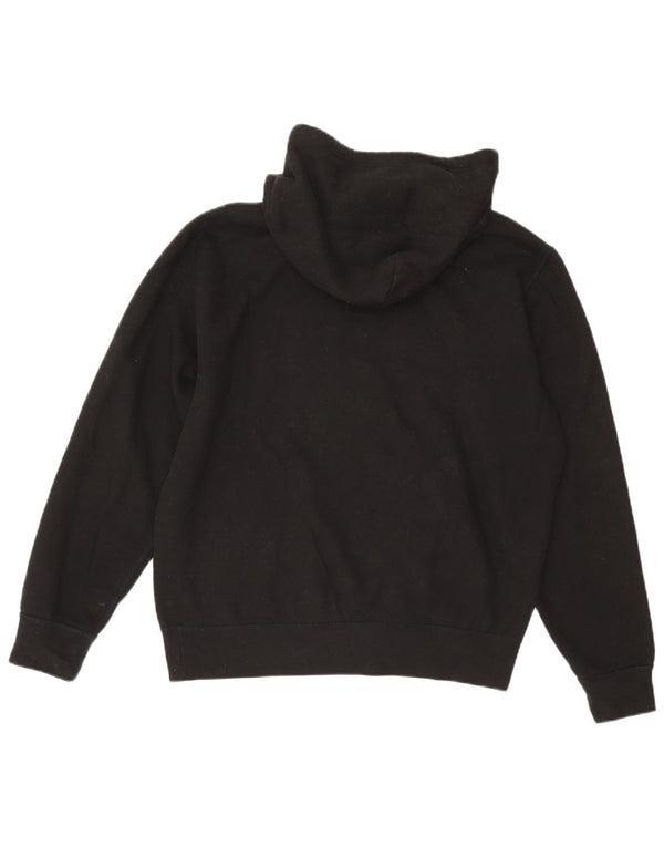 Polo Ralph Lauren Mens Graphic Hoodie Jumper Medium Black Cotton