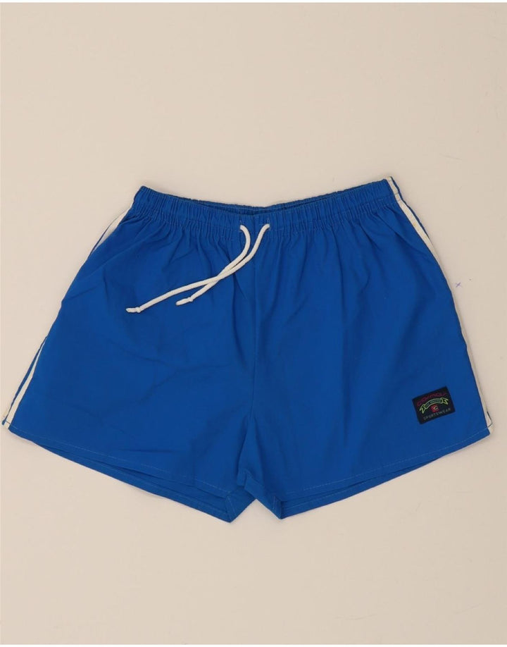 VINTAGE Mens Sport Shorts XL  Blue Polyester Vintage Vintage and Second-Hand Vintage from Messina Hembry 