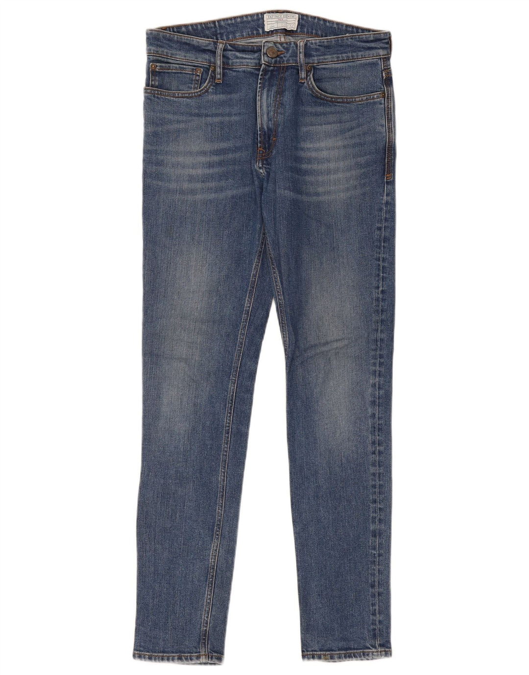 Fat Face Womens Slim Jeans W32 L32 Blue Cotton
