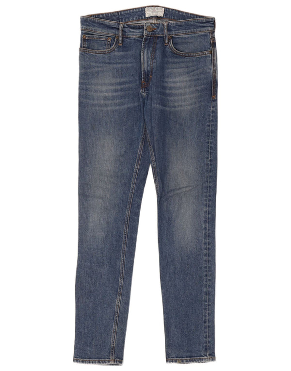 Fat Face Womens Slim Jeans W32 L32 Blue Cotton