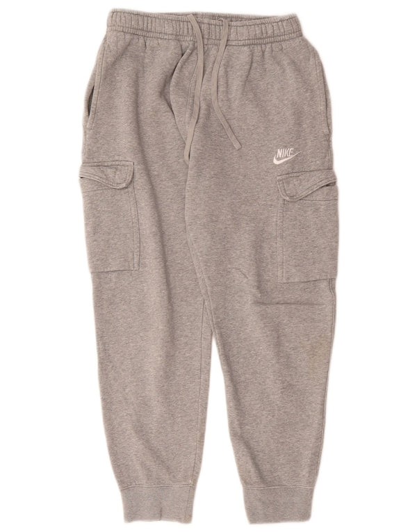 Nike Mens Cargo Tracksuit Trousers Joggers Small Grey Cotton