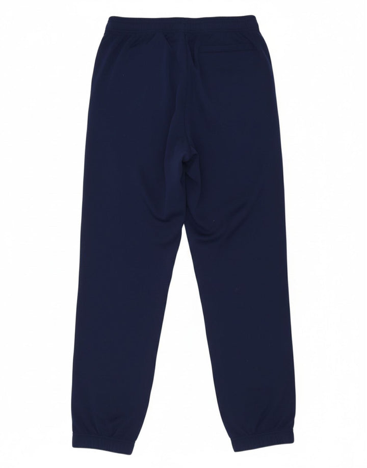 ADIDAS Mens Tracksuit Trousers Joggers Medium  Navy Blue Polyester