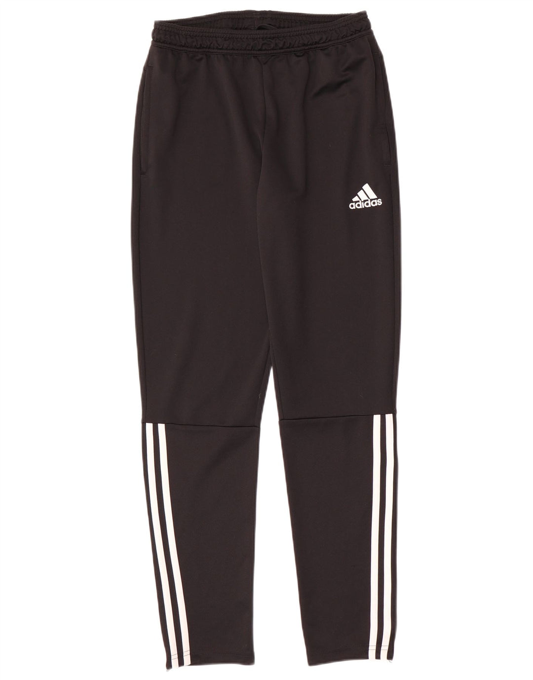 ADIDAS Boys Climacool Tracksuit Trousers 13-14 Years Black Polyester