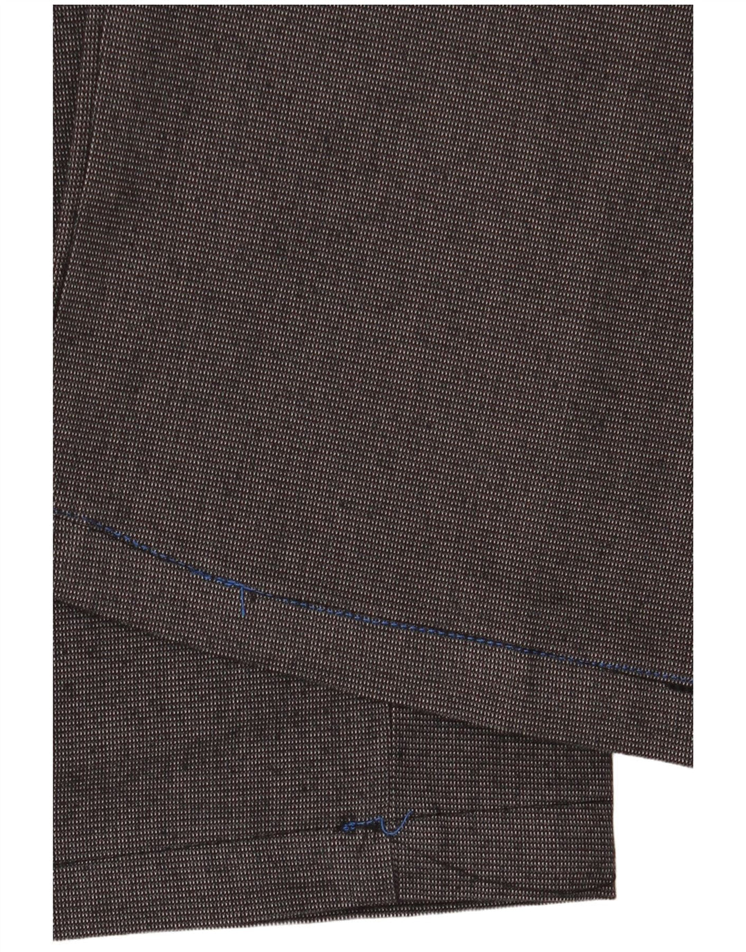 Marks & Spencer Mens Straight Cropped Trousers W44 L23 Grey Cotton