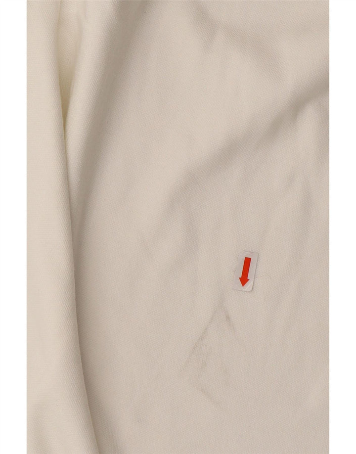 LEVI'S Mens Polo Shirt Large White Cotton