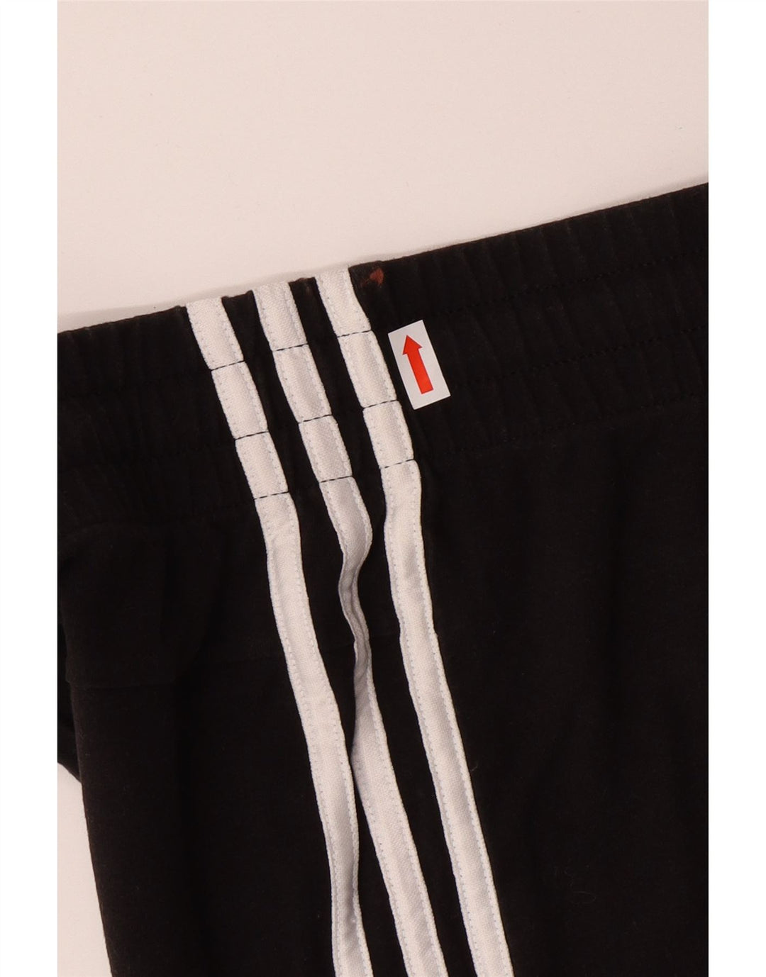 ADIDAS Womens Sport Shorts UK 12/14 Medium  Black Cotton
