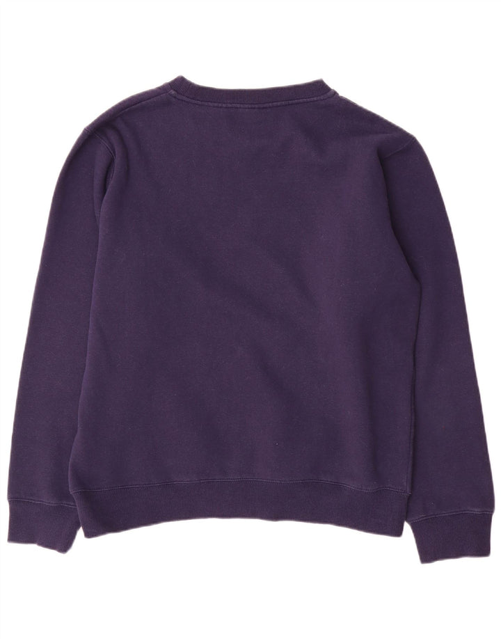 Fila Mens Graphic Sweatshirt Jumper Medium Navy Blue Cotton