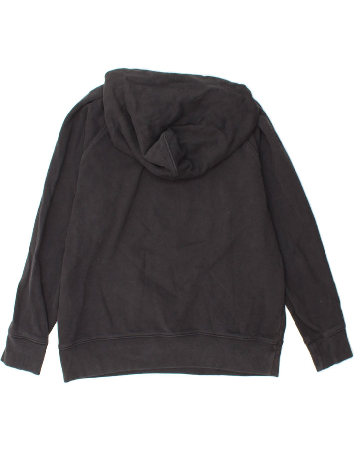 LEVI'S Womens Oversized Hoodie Jumper UK 14 Medium Black Cotton Vintage Levi's and Second-Hand Levi's from Messina Hembry 