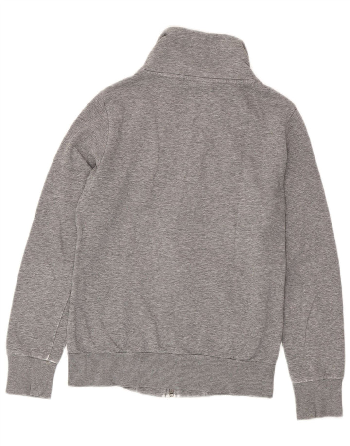 PUMA Womens Tracksuit Top Jacket UK 10 Small Grey Flecked