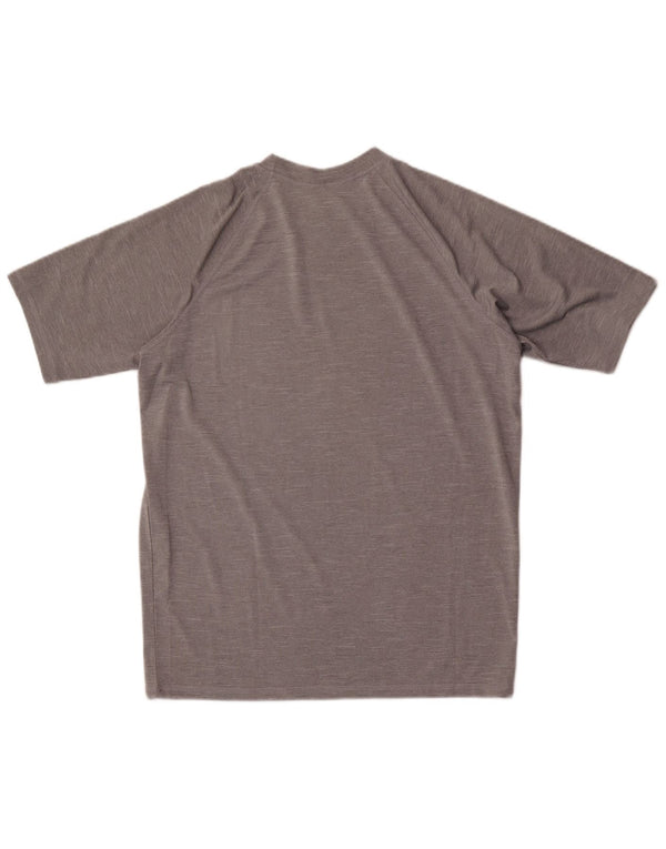 Nike Mens Dri Fit T-Shirt Top Medium Grey Flecked
