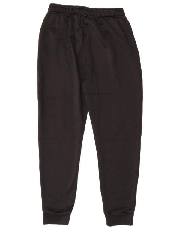 Adidas Boys Tracksuit Trousers Joggers 12-13 Years  Black Polyester