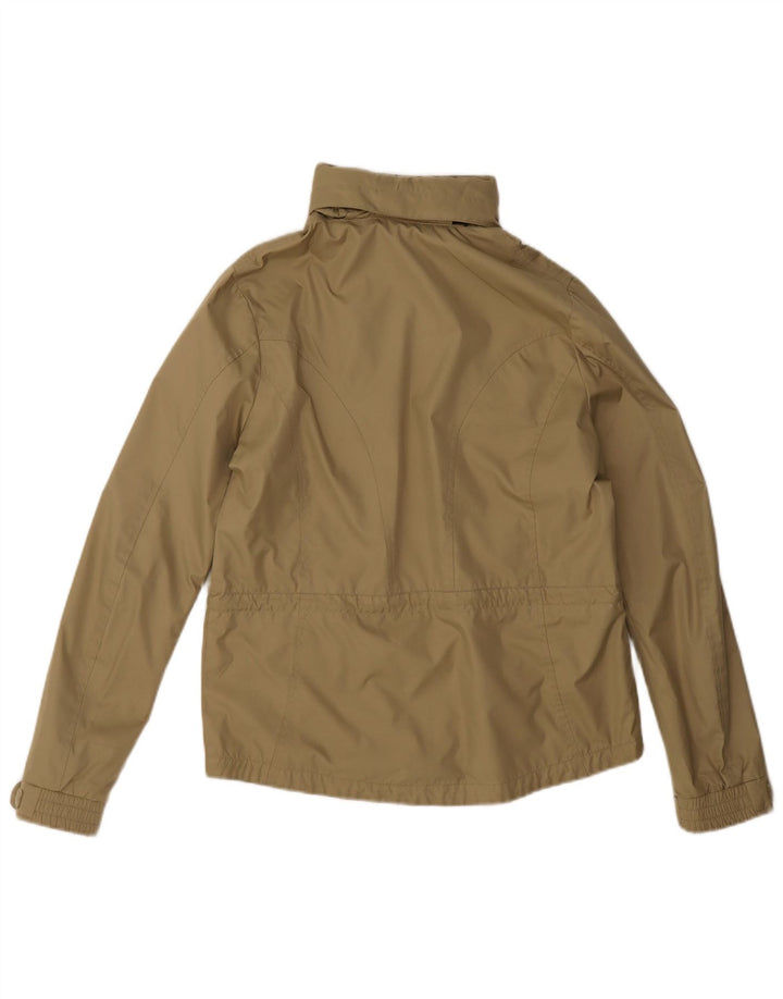 Brugi Womens Oversized Utility Jacket UK 10 Small Beige Polyester