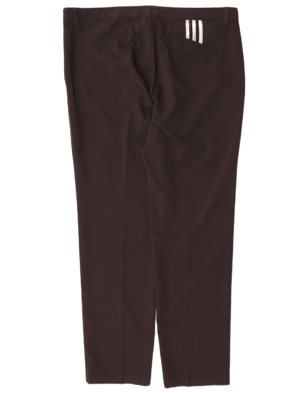 ADIDAS Mens Slim Chino Trousers W38 L32  Black