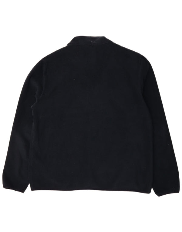 Timberland Mens Liner Fleece Jacket UK 44 2XL Navy Blue Polyester