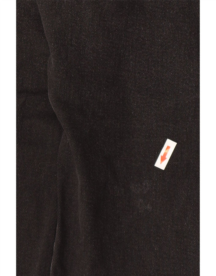 Wrangler Mens Straight Jeans W38 L27 Black Cotton