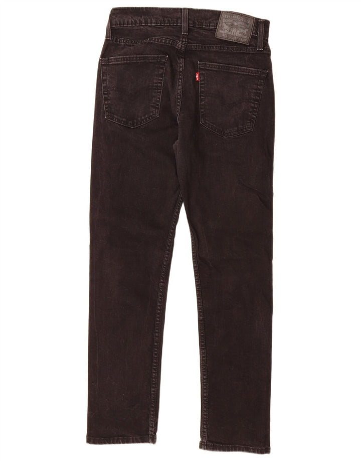 Levi's Mens 511 Slim Jeans W30 L30 Black Cotton