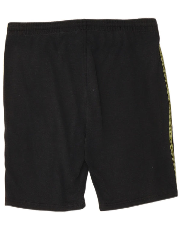 Lotto Mens Graphic Sport Shorts UK 40/42 Large Black Geometric Cotton