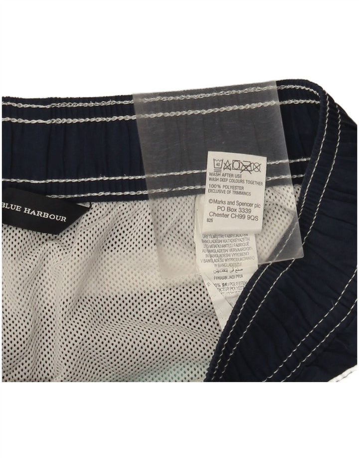 Marks & Spencer Mens Blue Harbour Swimming Shorts Medium Navy Blue