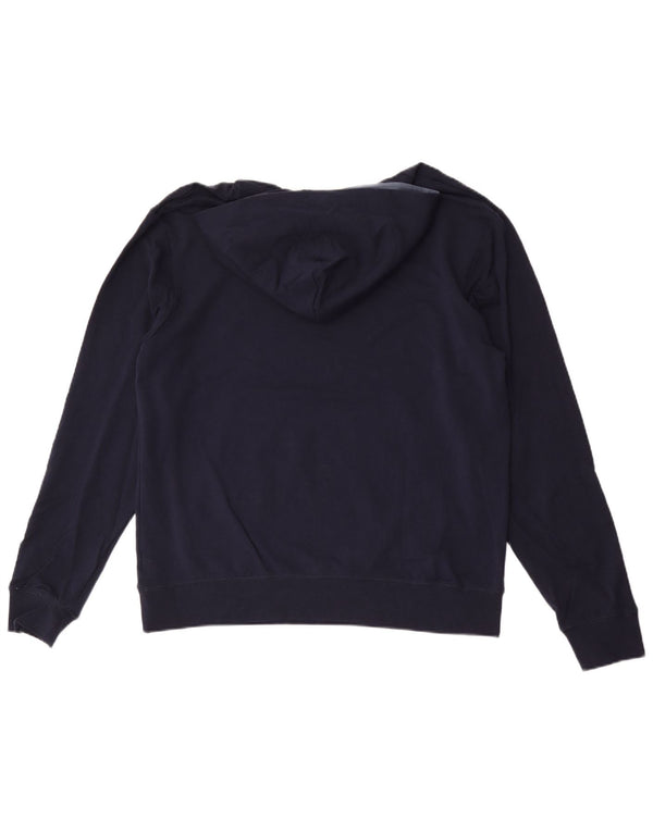 Marks & Spencer Mens Autograph Hoodie Jumper Large Navy Blue
