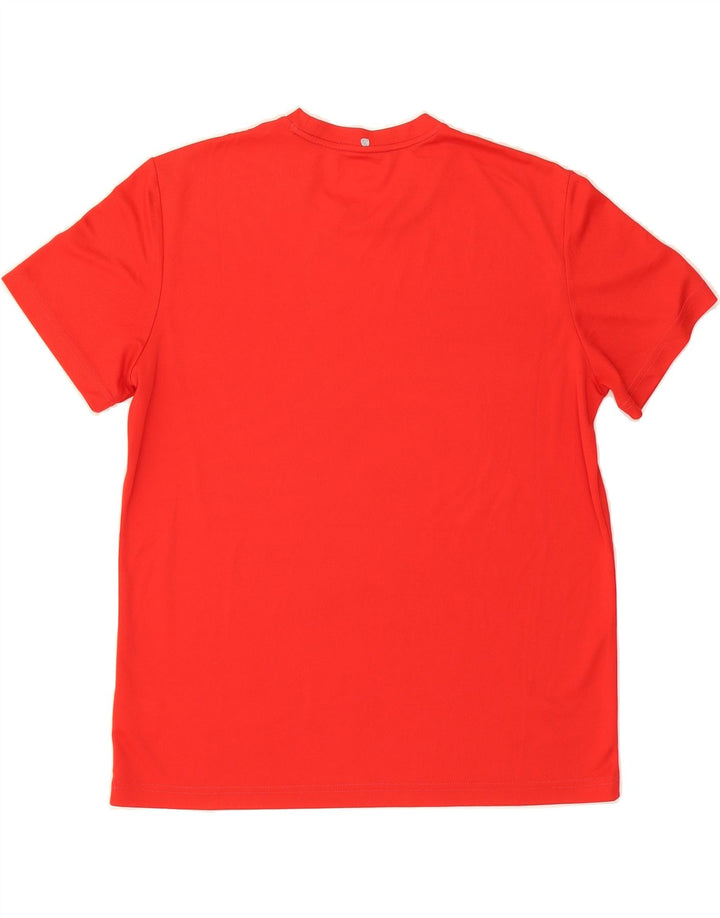 FILA Mens T-Shirt Top Medium Red Polyester Vintage Fila and Second-Hand Fila from Messina Hembry 