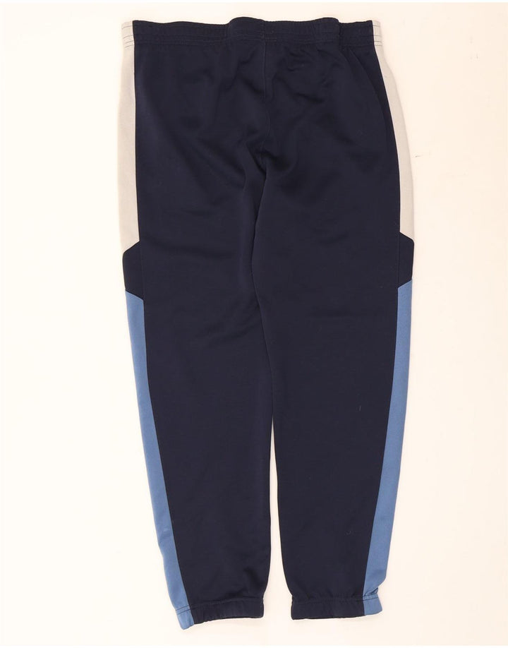 Nike Mens Tracksuit Trousers Joggers Small  Navy Blue Colourblock Polyester