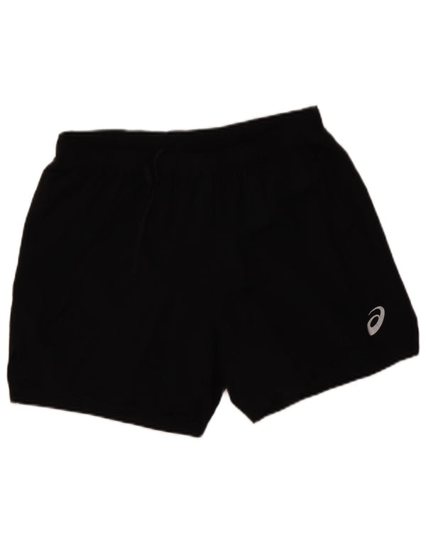Asics Mens Sport Shorts Large  Black Polyester