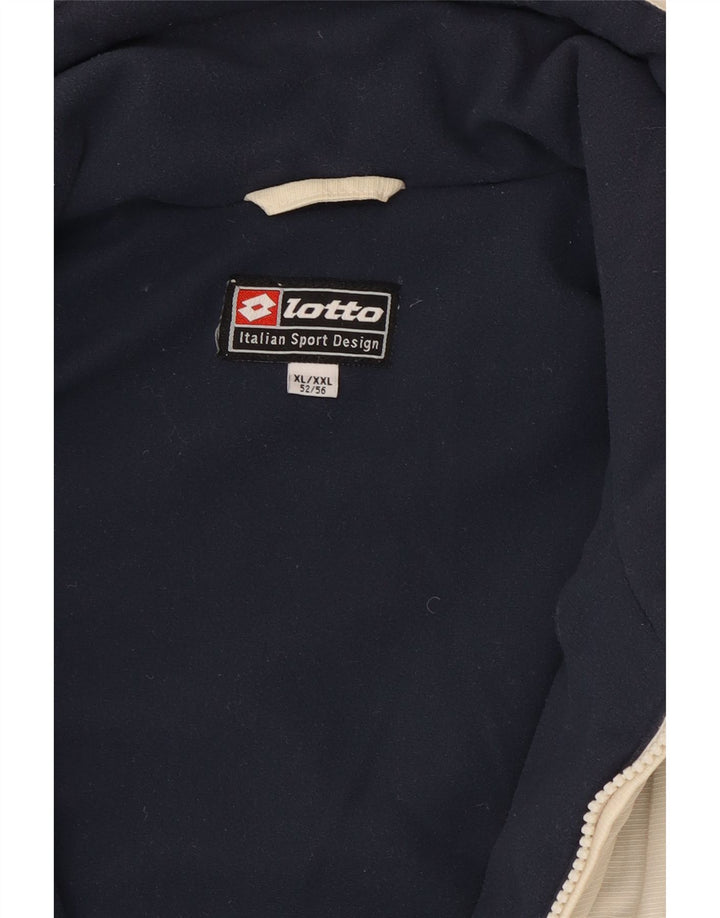 LOTTO Mens Windbreaker Jacket IT 52 XL White
